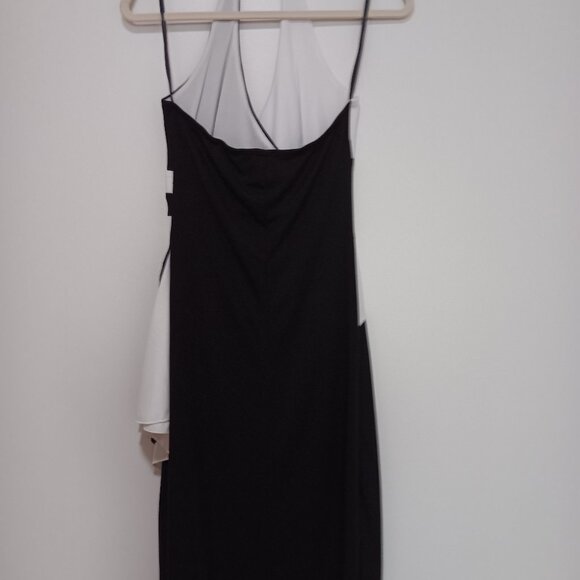 Alyn Paige halter faux wrap dress - sz - S Small - Picture 2 of 2